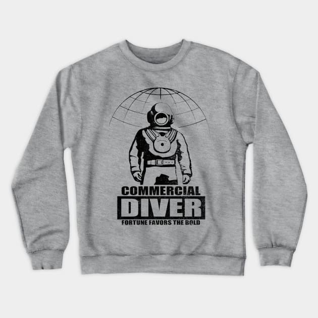 Commercial Diver Crewneck Sweatshirt by TCP